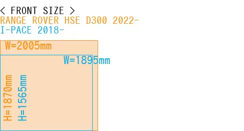 #RANGE ROVER HSE D300 2022- + I-PACE 2018-